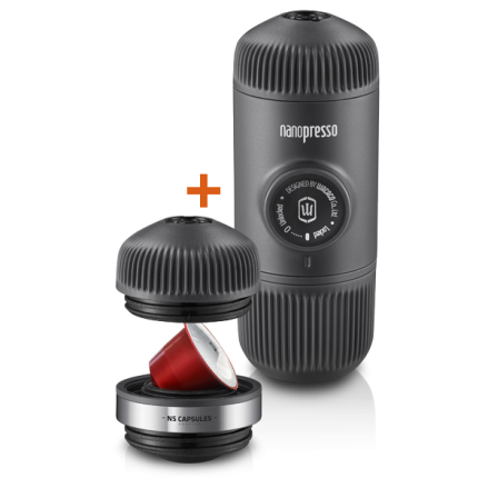 نانوپرسو + مبدل نسپرسو (Nanopresso + NS Adaptor)